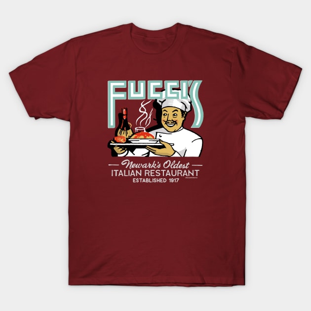 “Red Sauce Revival”- Fucci’s Italian Restaurant, Newark, NJ T-Shirt by ItalianPowerStore